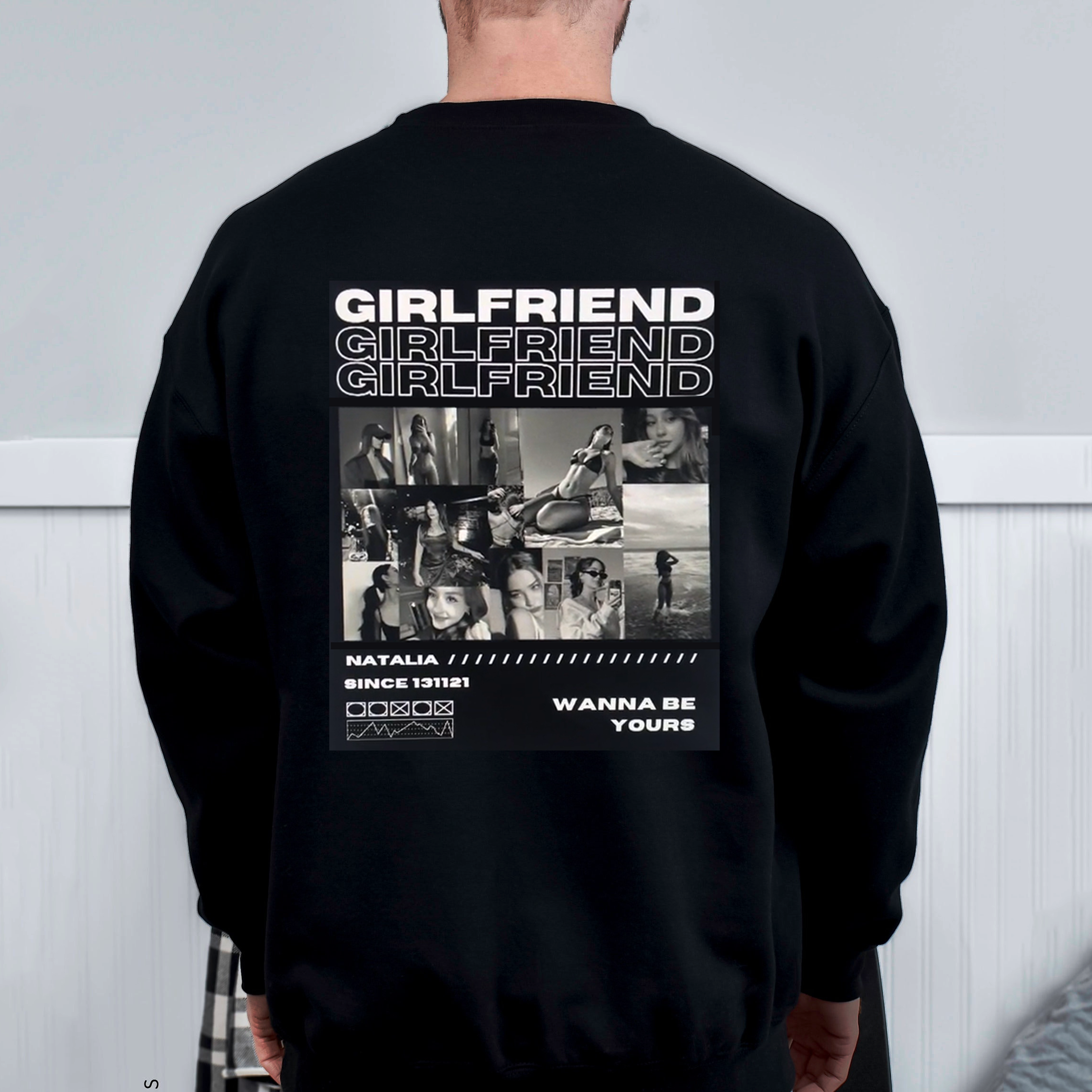 Unique Custom Photo Tee/Crewneck/Hoodie-For Valentine's Day Gift